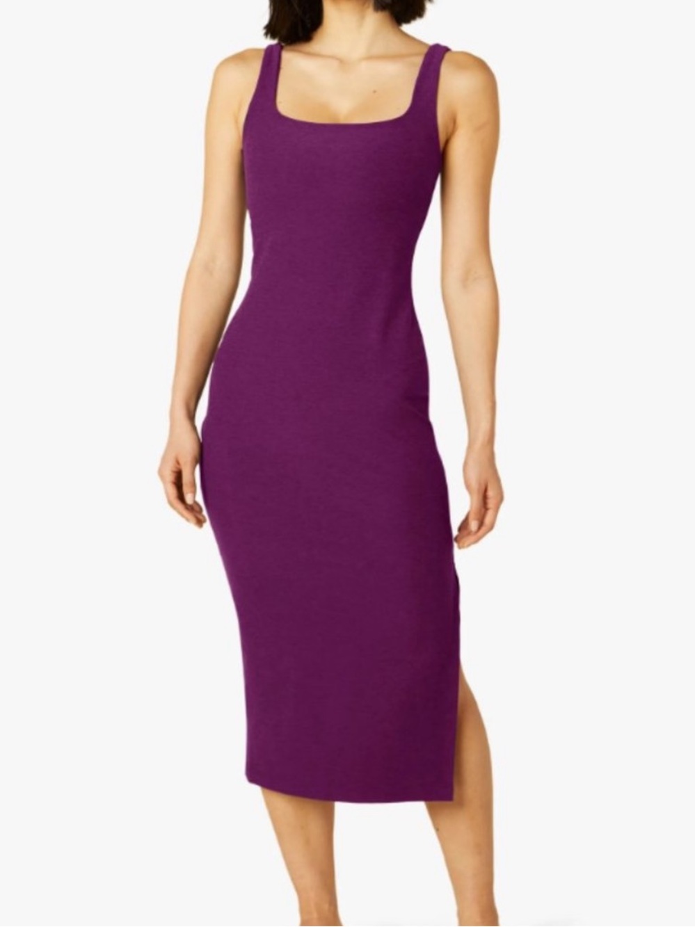 NWT Beyond Yoga Spacedye™ Icon Midi Dress in Aubee